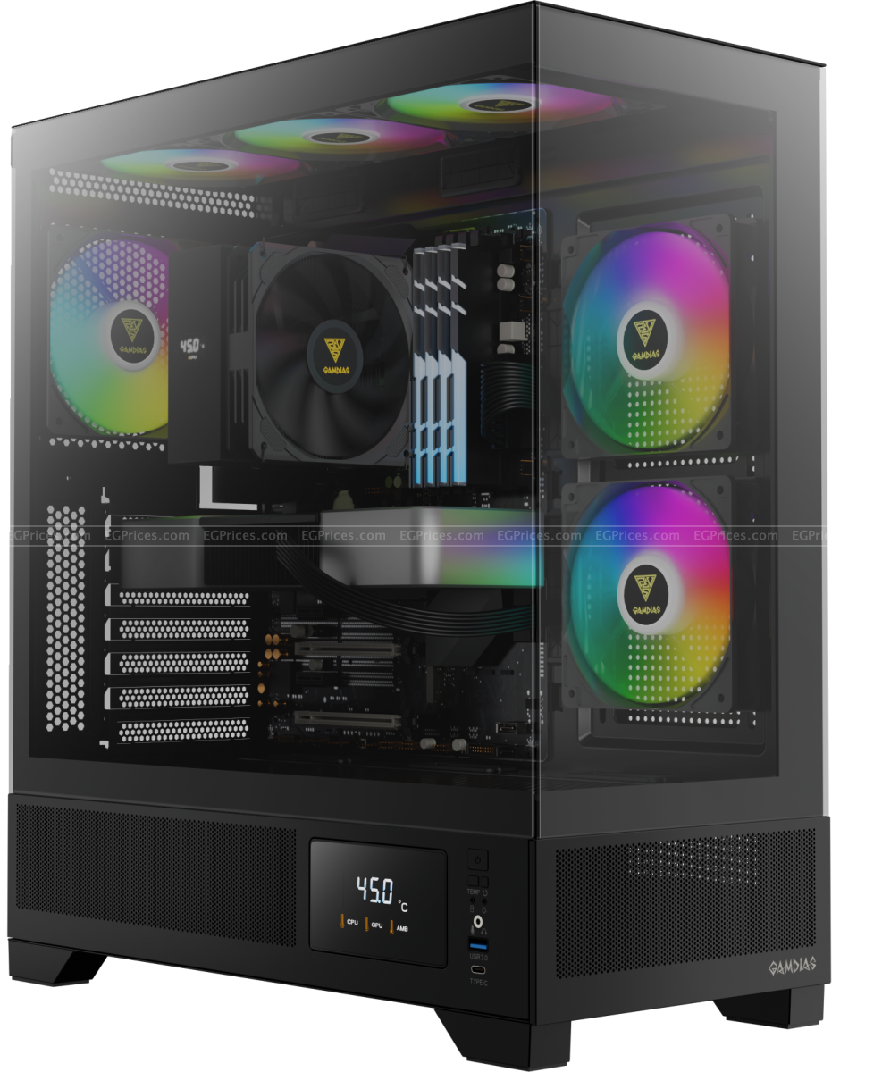 zoom image for Gamdias ATLAS M1 ARGB Mid Tower Case