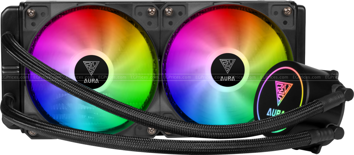 صورة مكبرة ل جامدياس اورا gl240 مبرد مائي ار جي بي