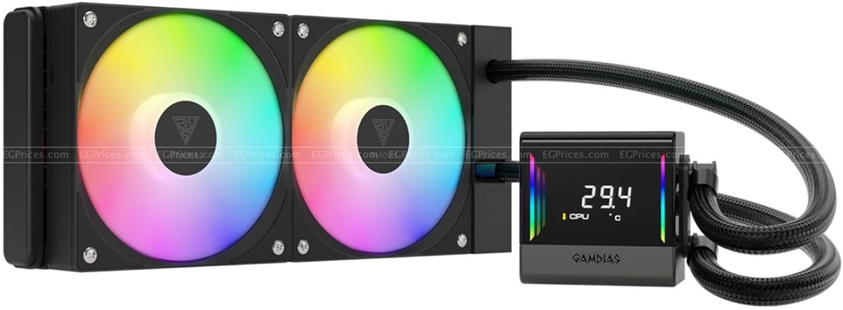 صورة مكبرة ل جامدياس شيون e4-240 مبرد مائي للمعالج ايه ار جي بي