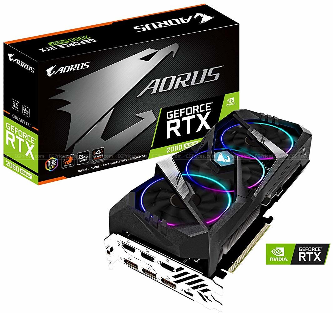 Gigabyte AORUS GeForce RTX 2060 SUPER 8G price in Egypt | EGPrices