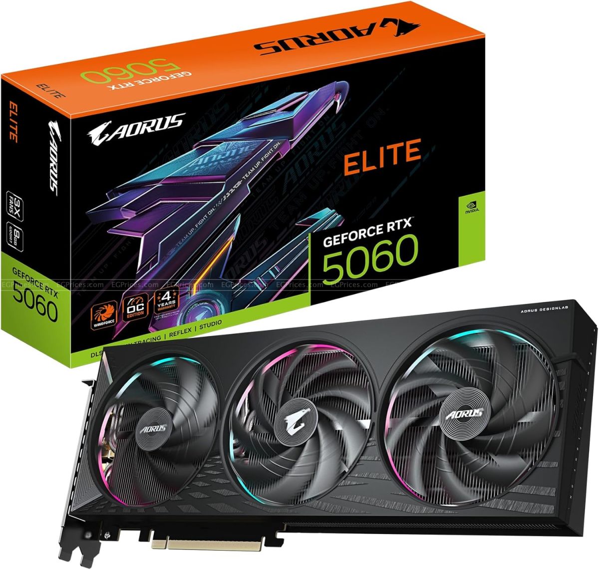 zoom image for AORUS GeForce RTX 5060 ELITE 8GB