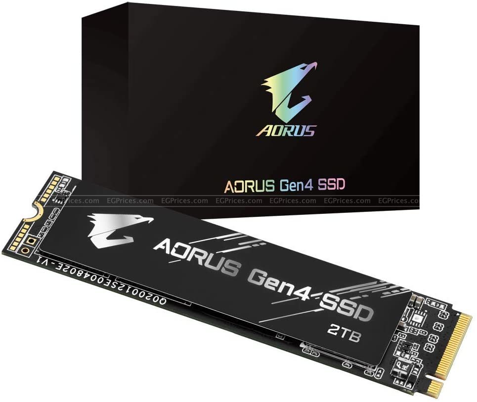 Gigabyte AORUS Gen4 GPAG4500G 500GB NVMe M.2 Internal Solid State Drive