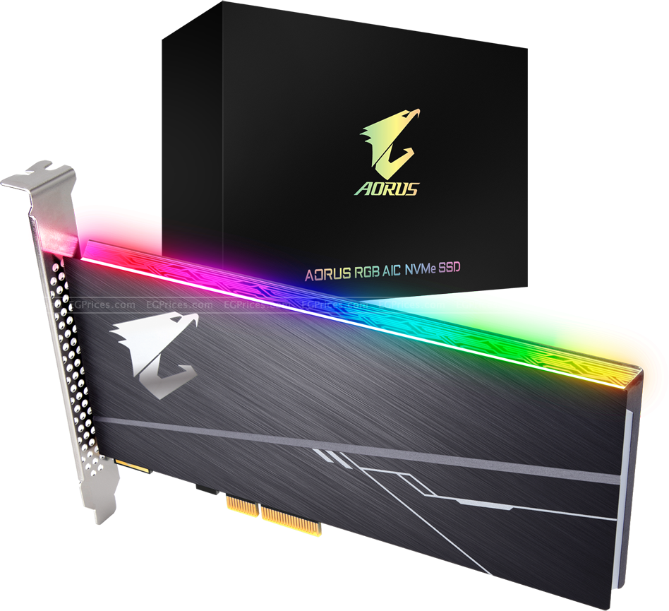 Gigabyte AORUS RGB AIC NVMe 512GB Internal Solid State Drive (SSD)