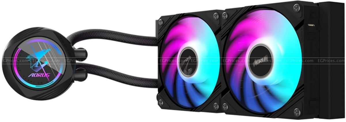 صورة مكبرة ل جيجابايت اوروس وتر فورس ii 240 مبرد مائي للمعالج
