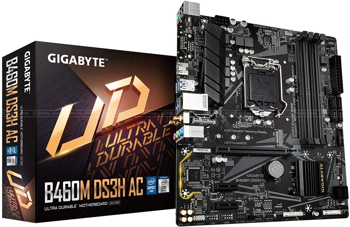 Gigabyte B460M DS3H AC LGA1200 Motherboard (rev. 1.x) price in Egypt