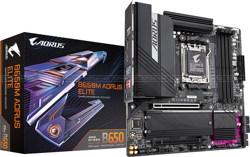 zoom image for B650M AORUS ELITE Socket AM5 Motherboard