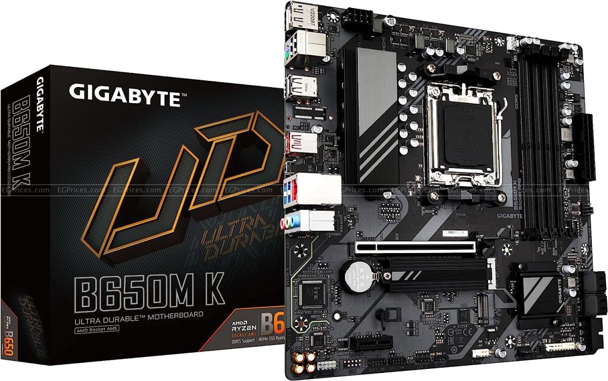 Gigabyte B650M K Socket AM5 Motherboard