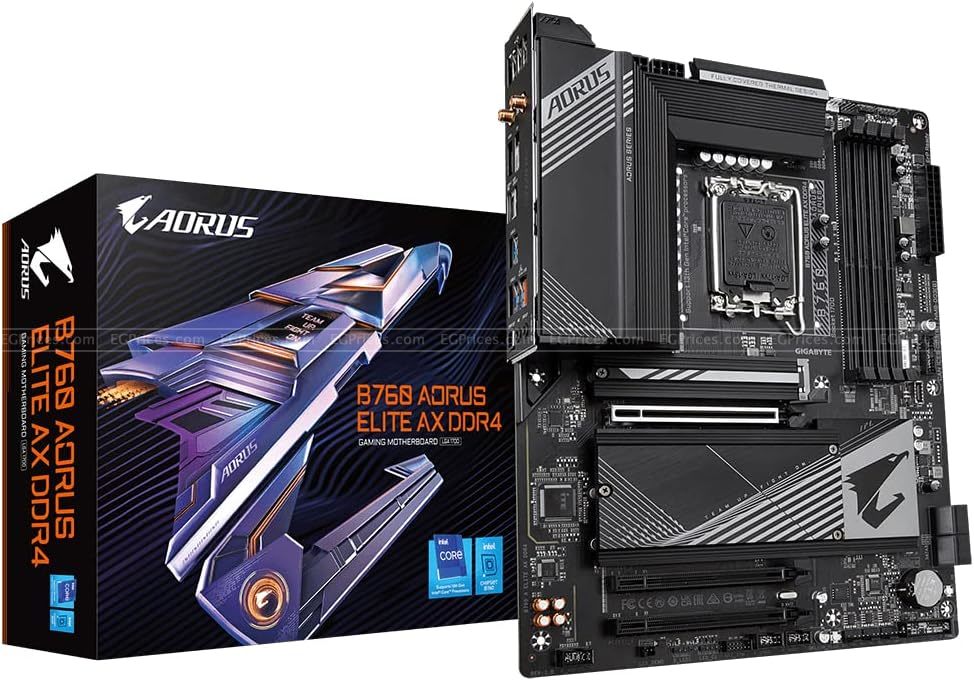 zoom image for B760 AORUS ELITE AX DDR4 LGA 1700 Motherboard