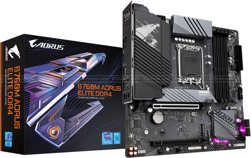 zoom image for B760M AORUS ELITE DDR4 LGA 1700 Motherboard