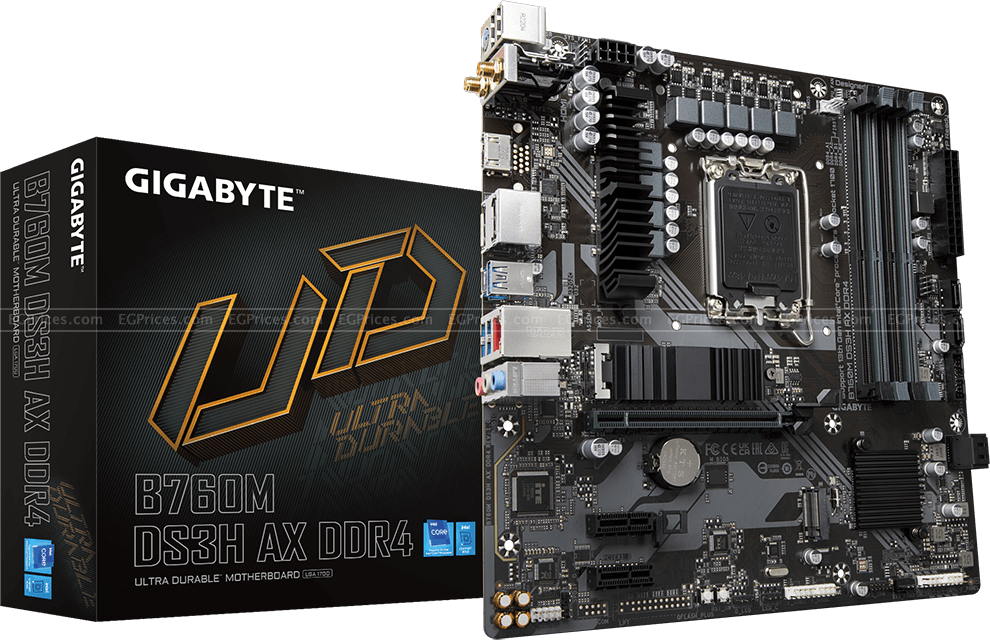 zoom image for B760M DS3H AX DDR4 LGA 1700 Motherboard