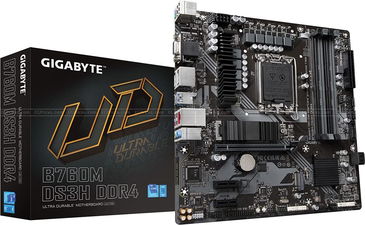 zoom image for B760M DS3H DDR4 LGA 1700 Motherboard