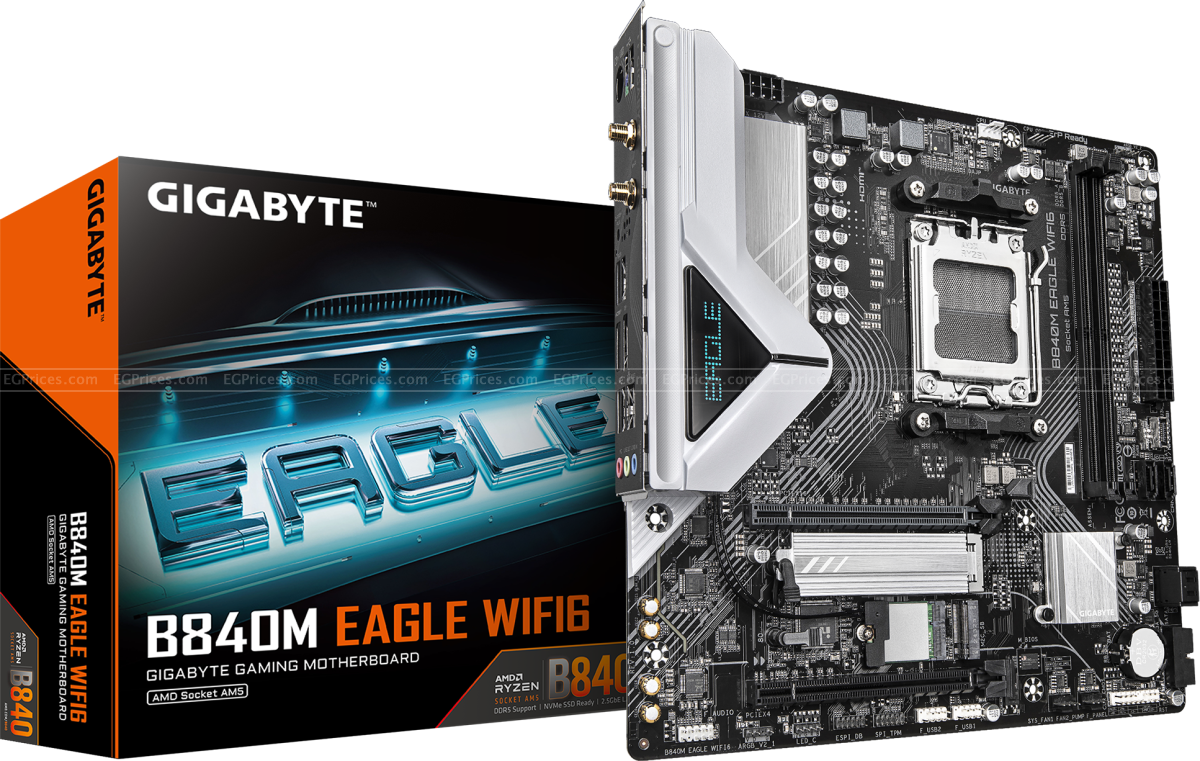 صورة مكبرة ل جيجابايت b840m ايجل wifi6  am5