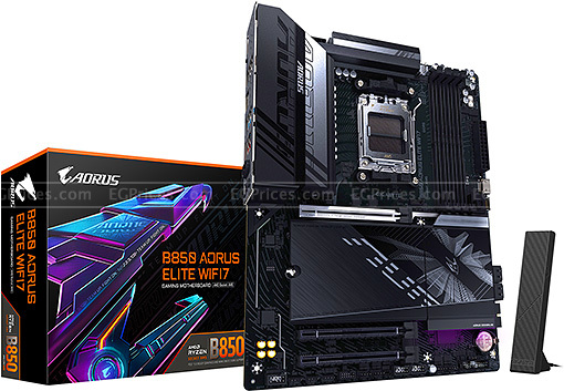 zoom image for B850 AORUS ELITE WIFI7 AM5 Motherboard