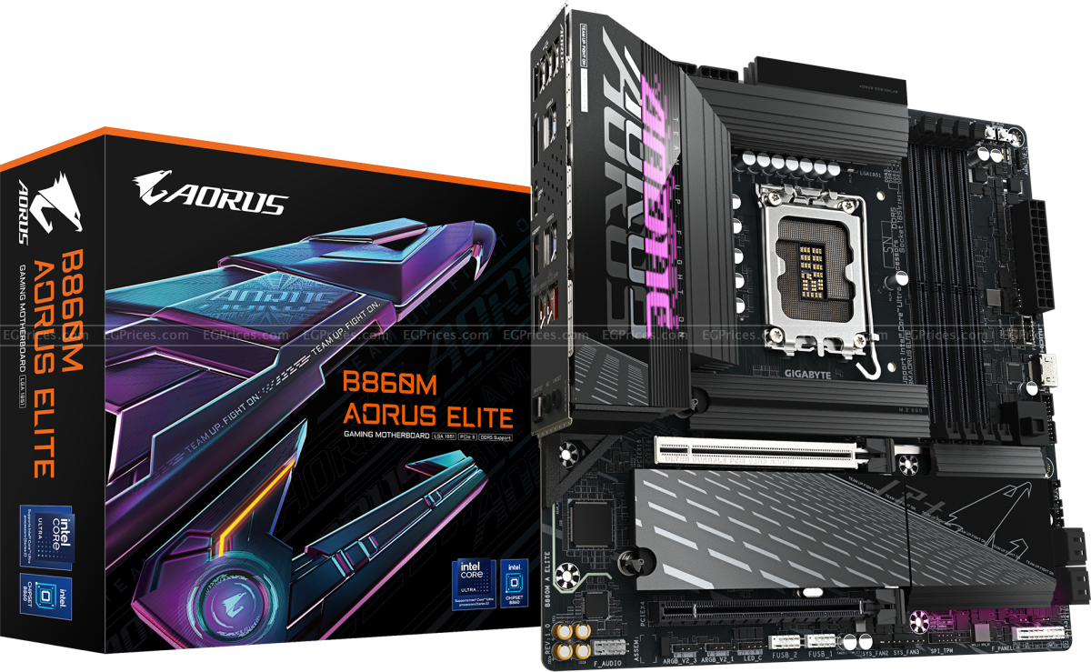 zoom image for B860M AORUS ELITE LGA1851 Motherboard