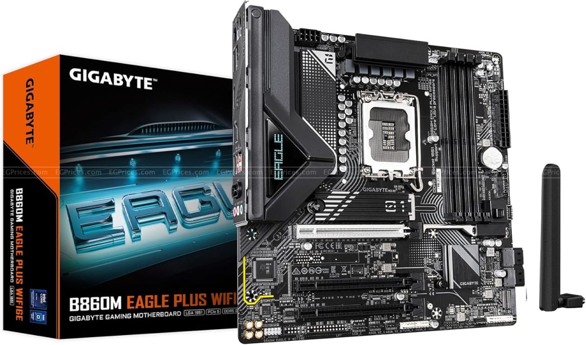 صورة مكبرة ل جيجابايت b860m ايجل بلاس wifi6e lga1851