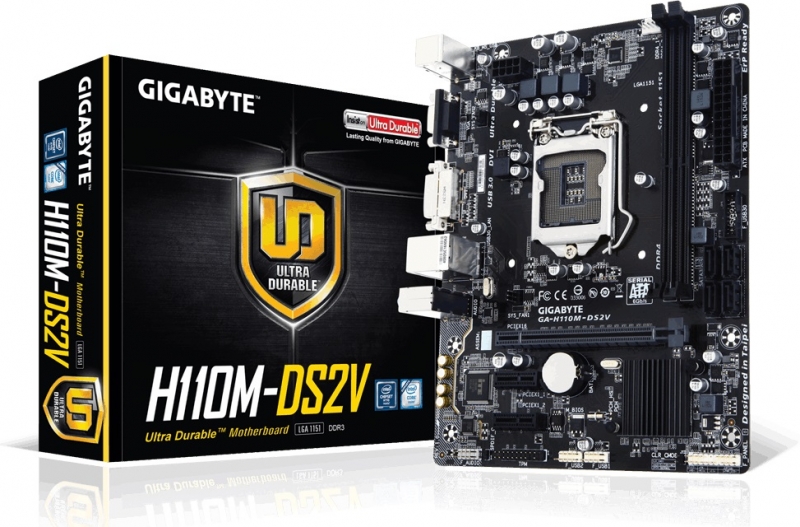 Gigabyte GAH110MDS2V Socket LGA 1151 Motherboard (rev. 1.0)