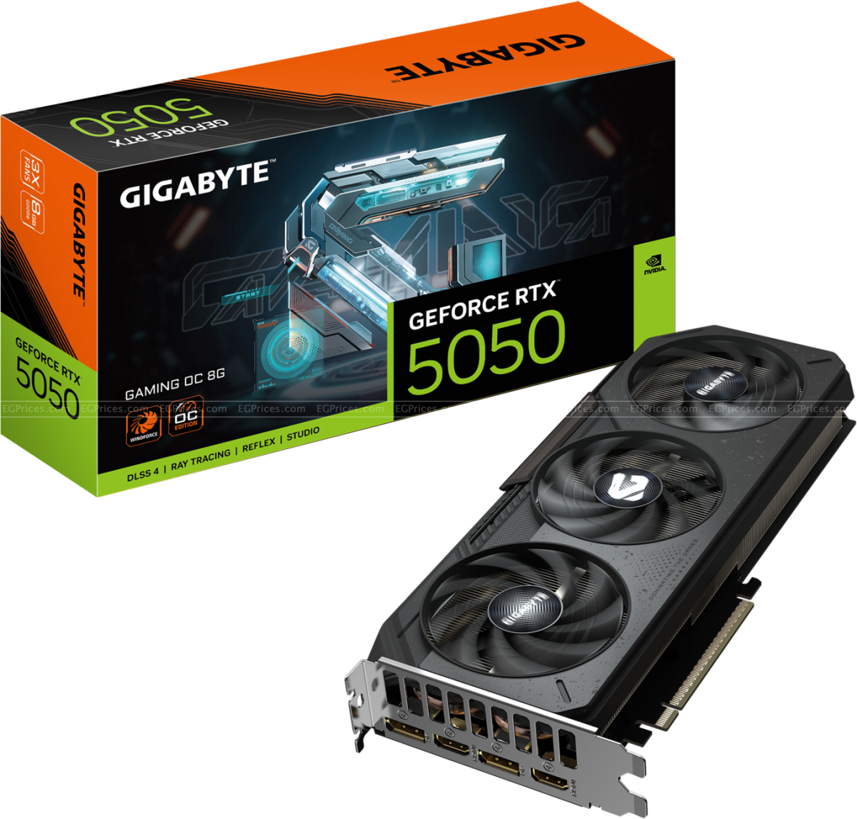 zoom image for GeForce RTX 5050 GAMING OC 8GB