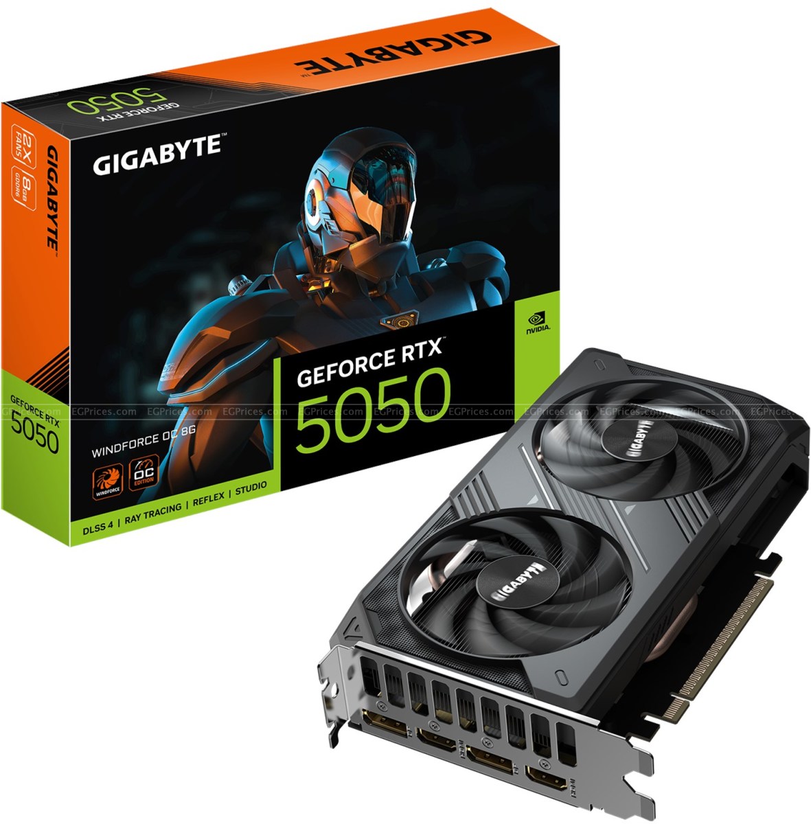zoom image for GeForce RTX 5050 WINDFORCE OC 8GB