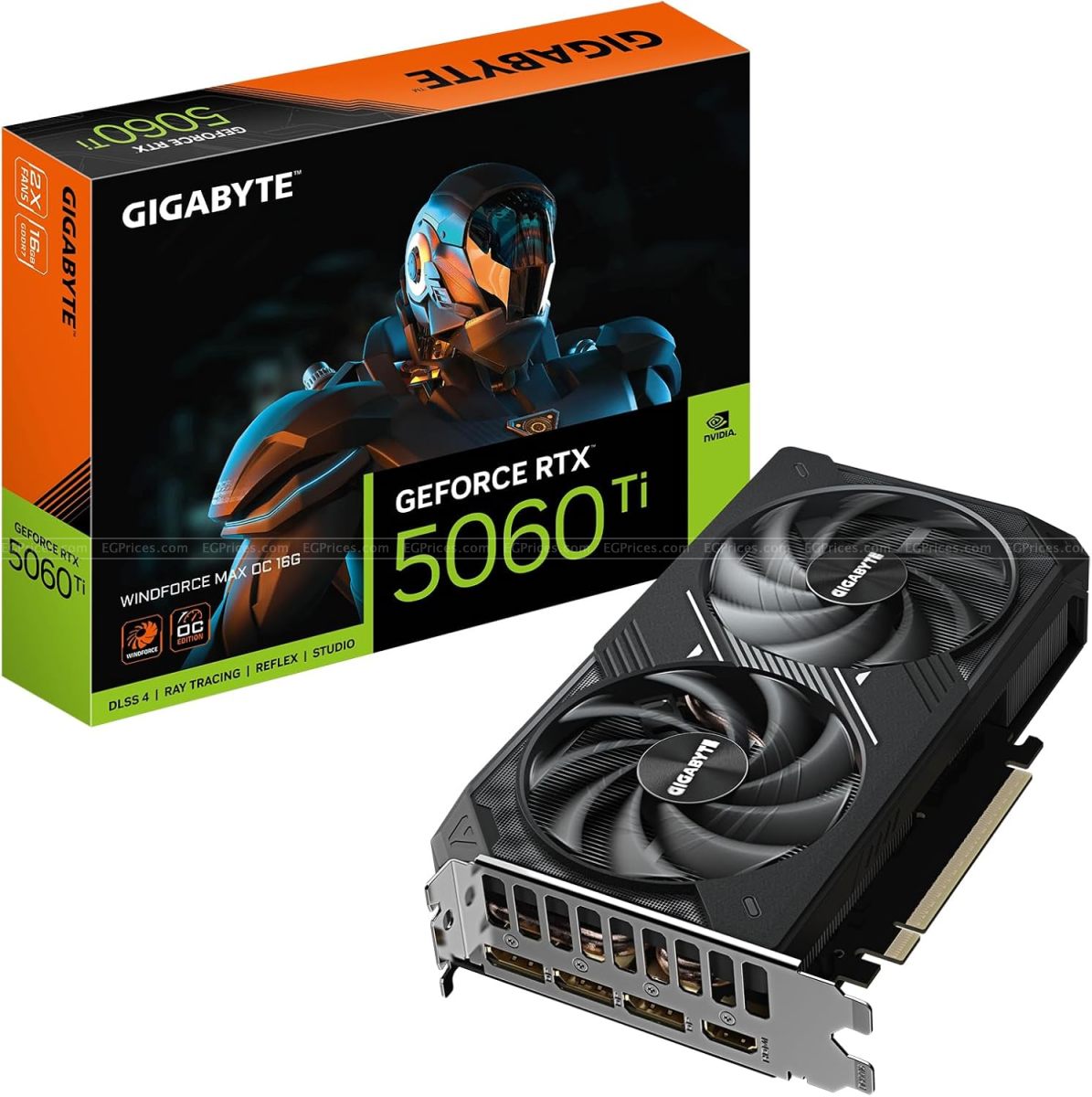 zoom image for GeForce RTX 5060 Ti WINDFORCE MAX OC 16GB