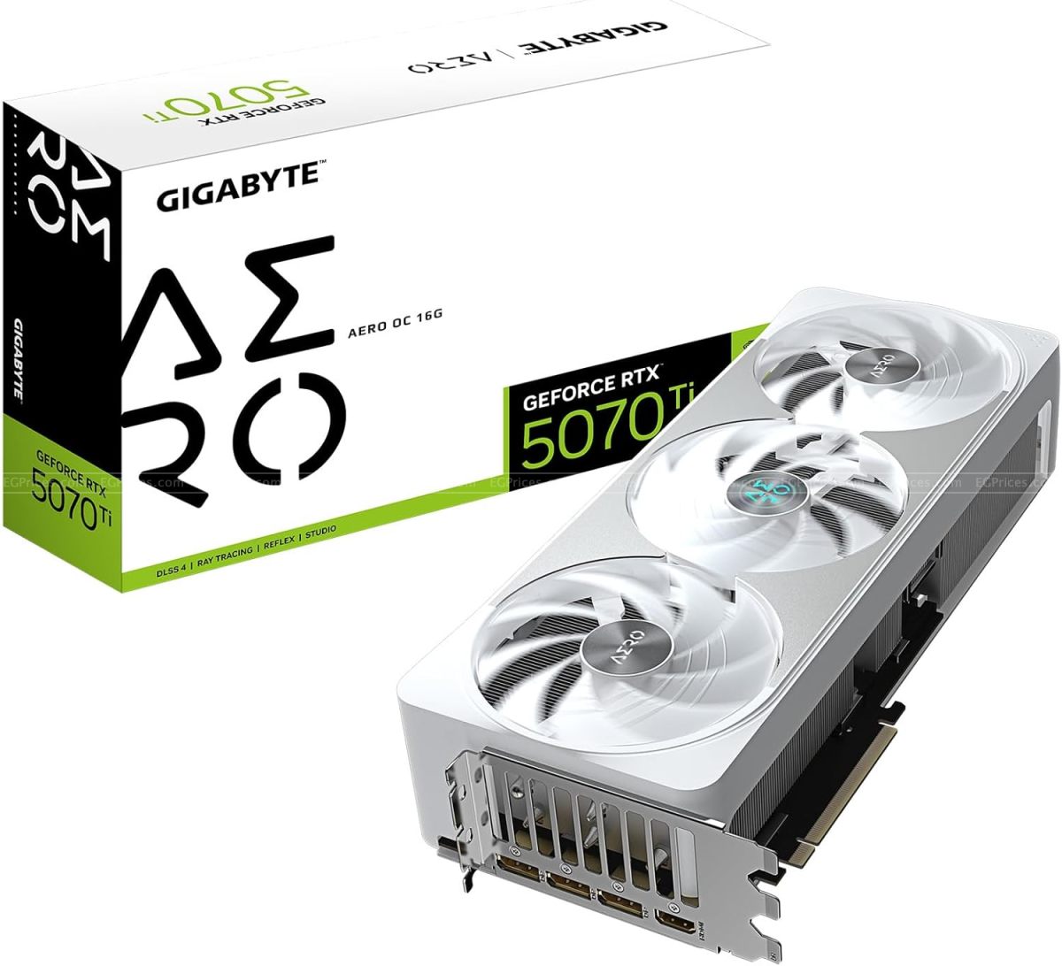 صورة مكبرة ل جيجابايت جي فورس ار تي اكس 5070 ti ايرو oc 16 جيجا