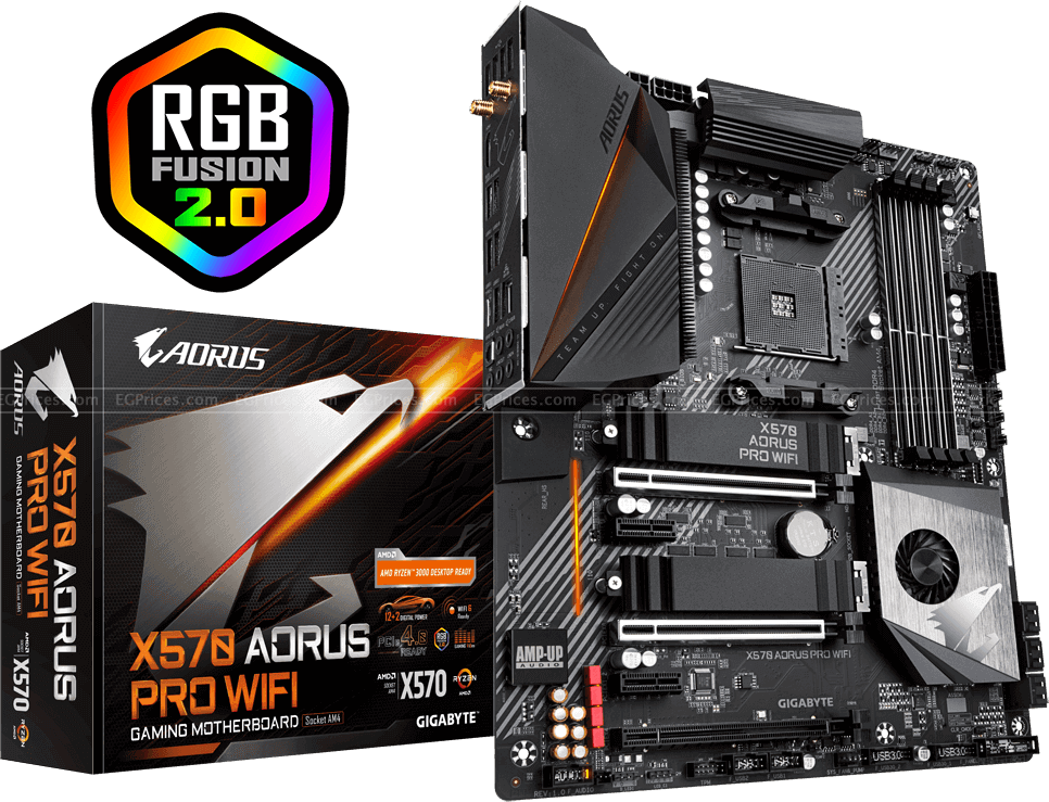 Gigabyte X570 AORUS PRO WiFi Socket AM4 Motherboard (rev. 1.x) price in
