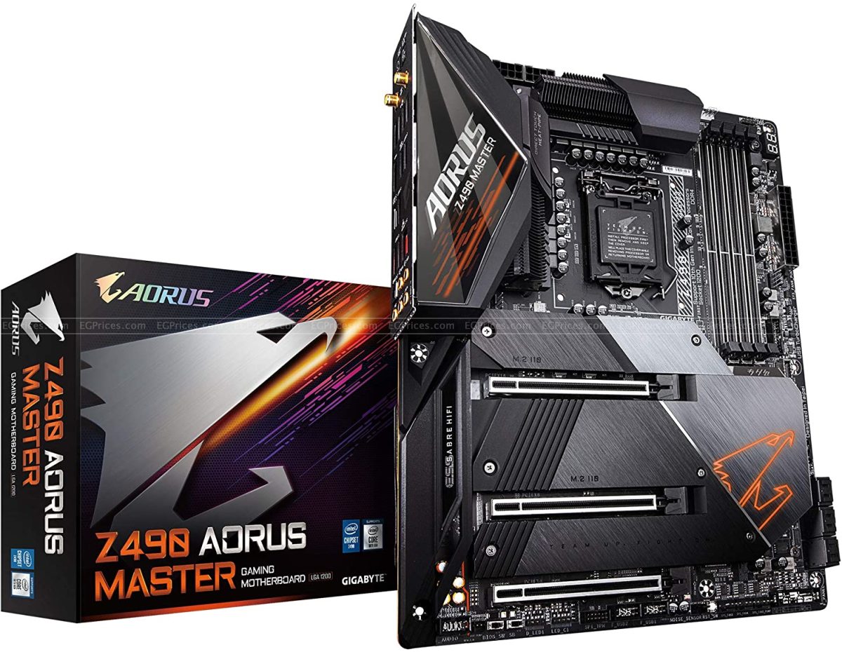 صورة مكبرة ل جيجابايت Z490 AORUS MASTER LGA1200 Motherboard (rev. 1.x)
