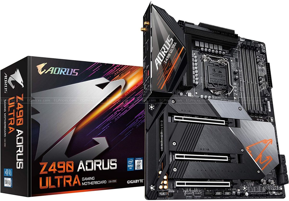 zoom image for Z490 AORUS ULTRA LGA1200 Motherboard (rev. 1.x)