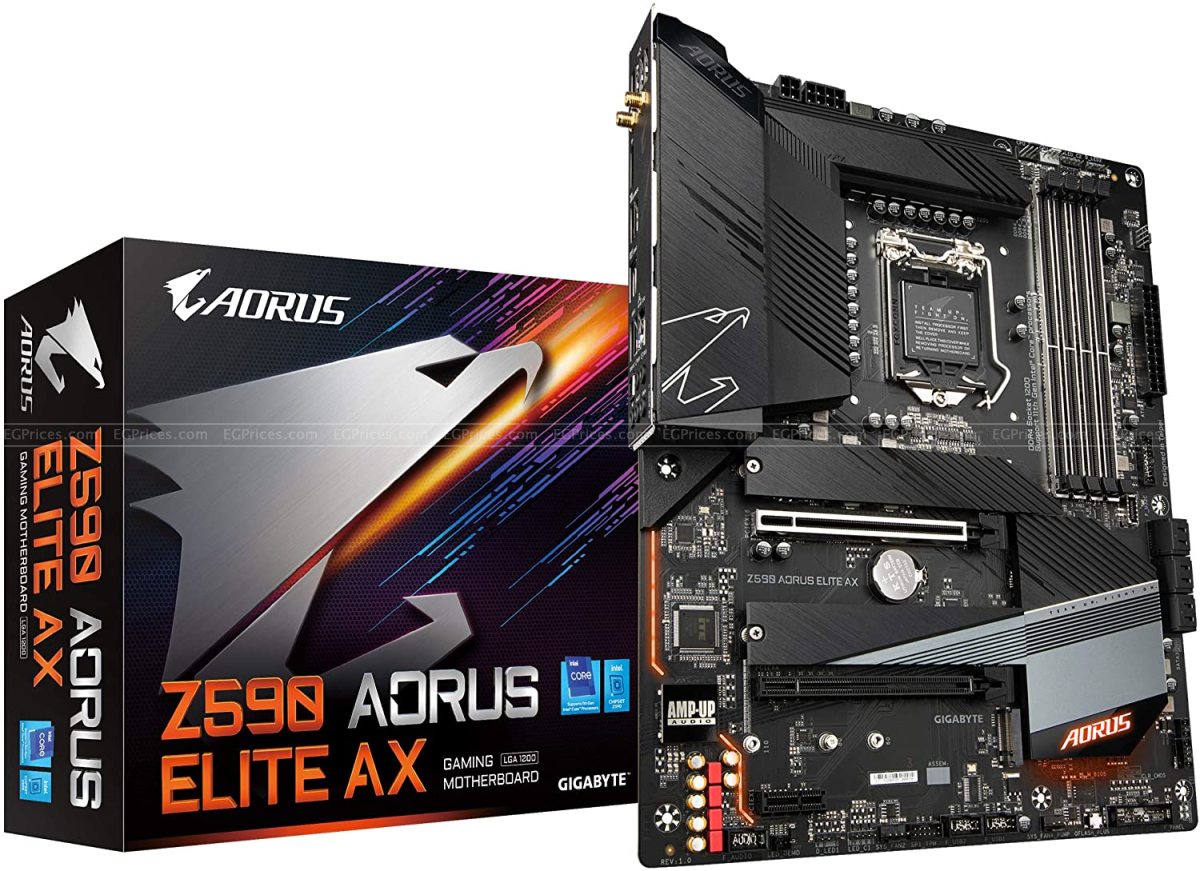 zoom image for Z590 AORUS ELITE AX LGA1200 Motherboard (rev. 1.0)