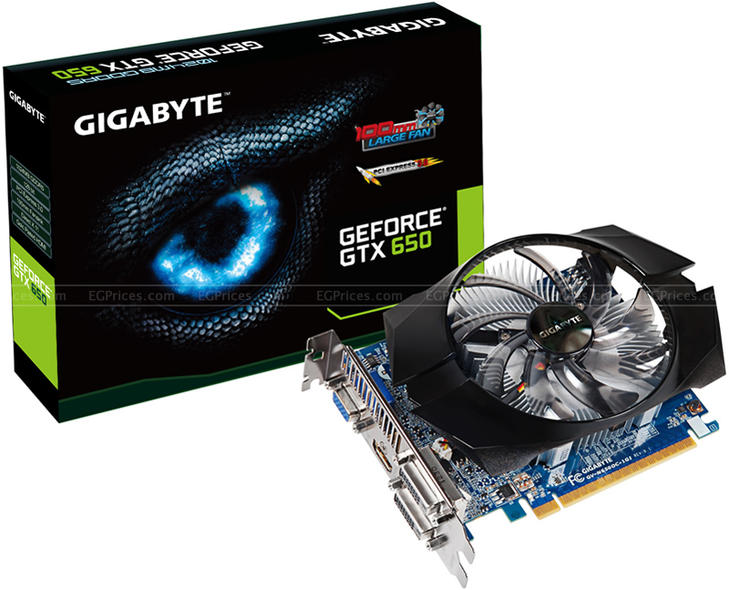 Gigabyte GeForce GTX 650 OC 1GB GDDR5