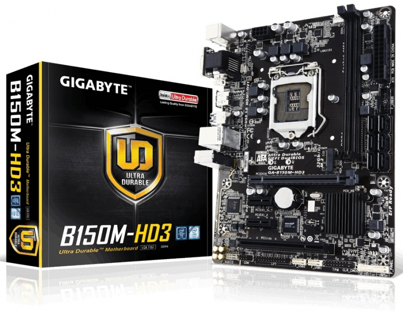 Gigabyte GAB150MHD3 Ultra Durable Socket 1151 Motherboard (rev. 1.0