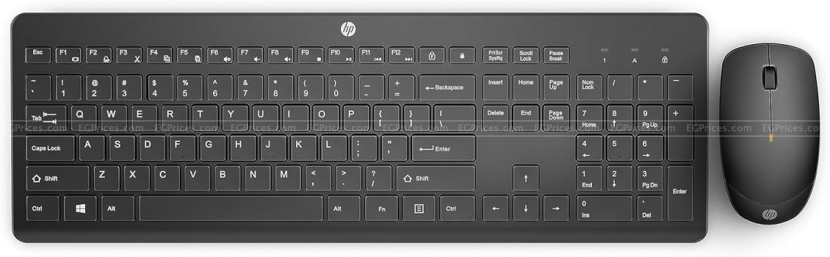 صورة مكبرة ل اتش بي 230 وايرلس ماوس و كيبورد كومبو