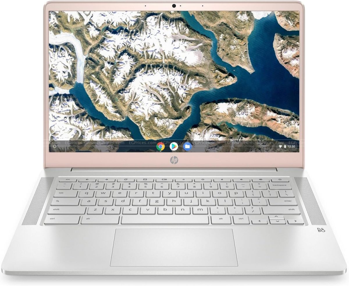 zoom image for Chromebook 14a-na0702ds Celeron N4120 4GB 128GB Intel UHD Graphics 14 Inch Chrome OS Laptop