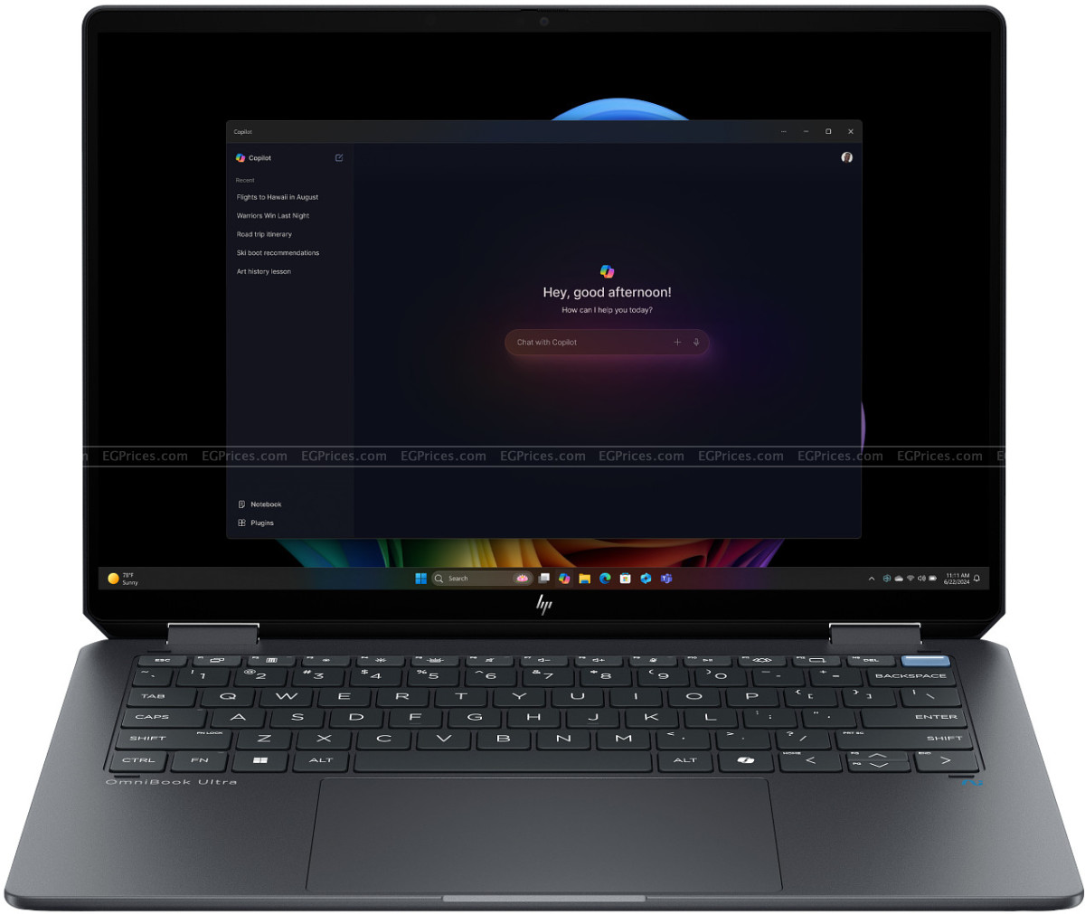 zoom image for OmniBook Ultra Flip 14-fh0009ne Ultra 9-288V 32GB 1TB SSD Intel Arc Graphics 14 Inch W11 Laptop