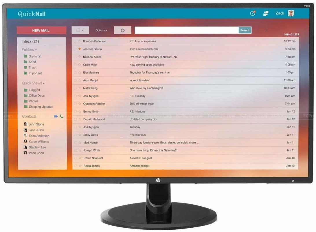 HP V270 27 Inch LED Monitor price in Egypt