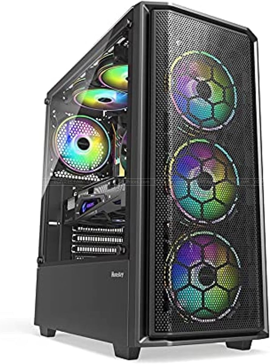 Huntkey GX580X RGB Tempered Glass Gaming Case price in Egypt