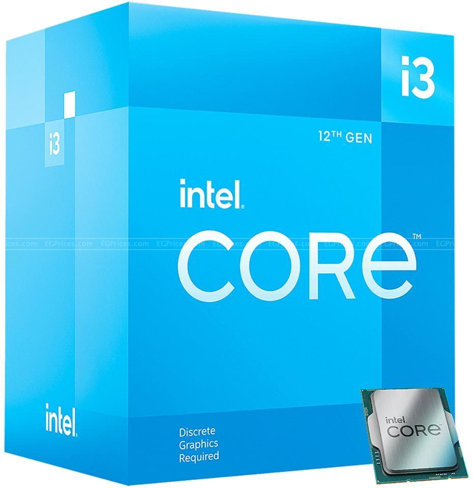 zoom image for Intel Core i3-12100F Quad Core 3.3 GHz LGA1700 Desktop Processor