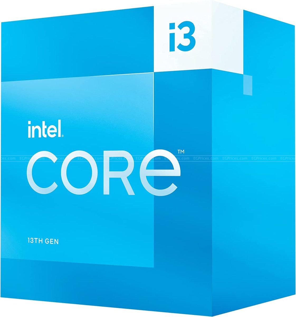 صورة مكبرة ل انتل core i3-13100 4 cores بروسيسور