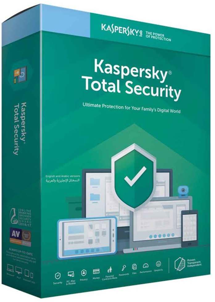 صورة مكبرة ل Kaspersky Total Security 2019 1 User
