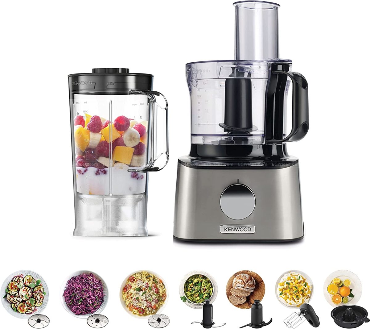 Kenwood FDM301SS 800 Watt MultiPro Compact Food Processor