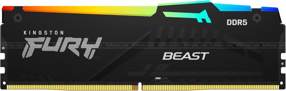 صورة مكبرة ل كينجستون فيوري بيست  مكتبية ار جي بي 32 جيجا ddr5 5600mt/s cl40
