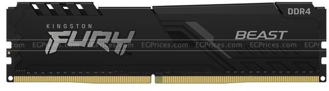 Kingston KF432C16BB/16 Fury Beast 16GB DDR4 3200MHz CL16 Desktop Memory
