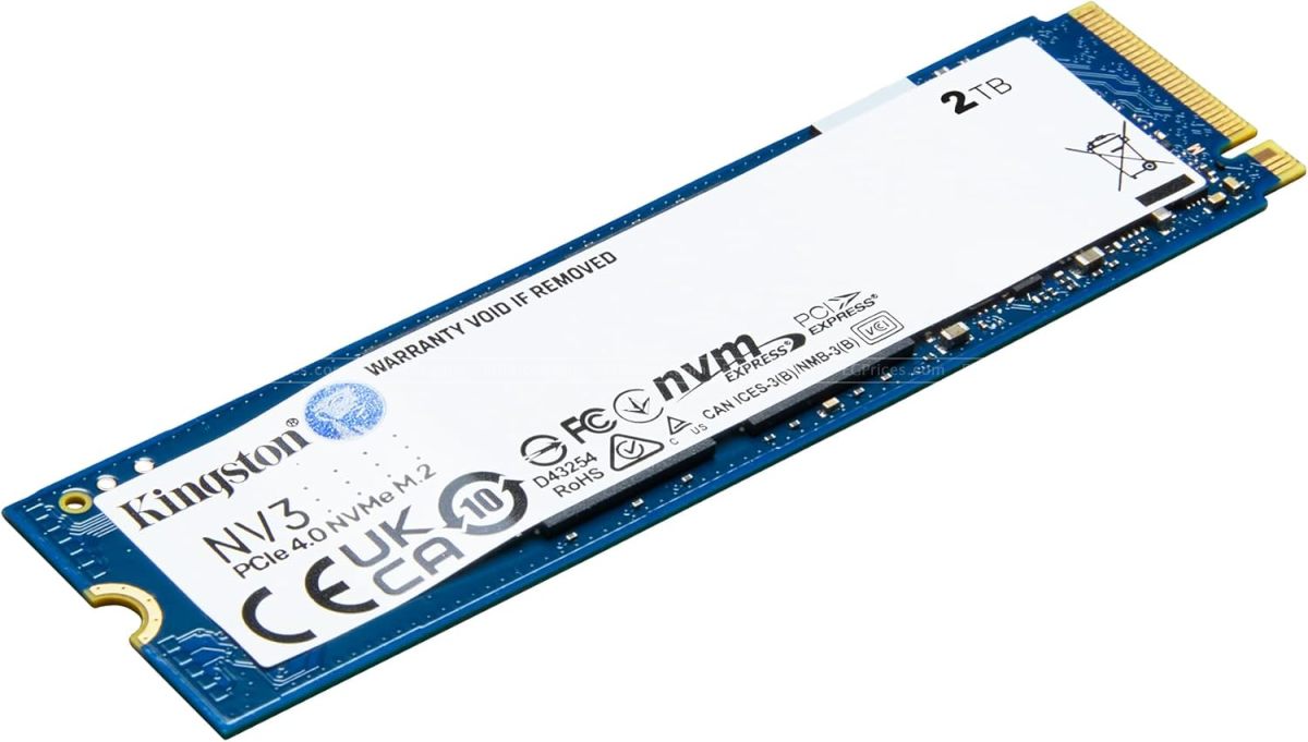 صورة مكبرة ل كينجستون nv3 اس اس دي 2 تيرا pcie 4.0 nvme
