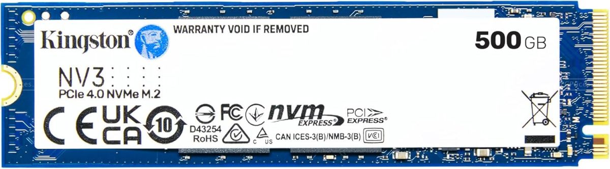 zoom image for NV3 500GB PCIe 4.0 NVMe SSD