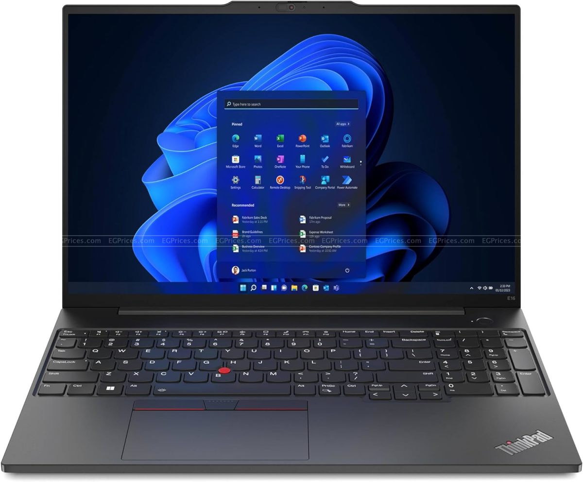 zoom image for ThinkPad E16 Gen 2 Ultra 5-125U 16GB 512GB SSD Intel Graphics 16 Inch DOS Laptop
