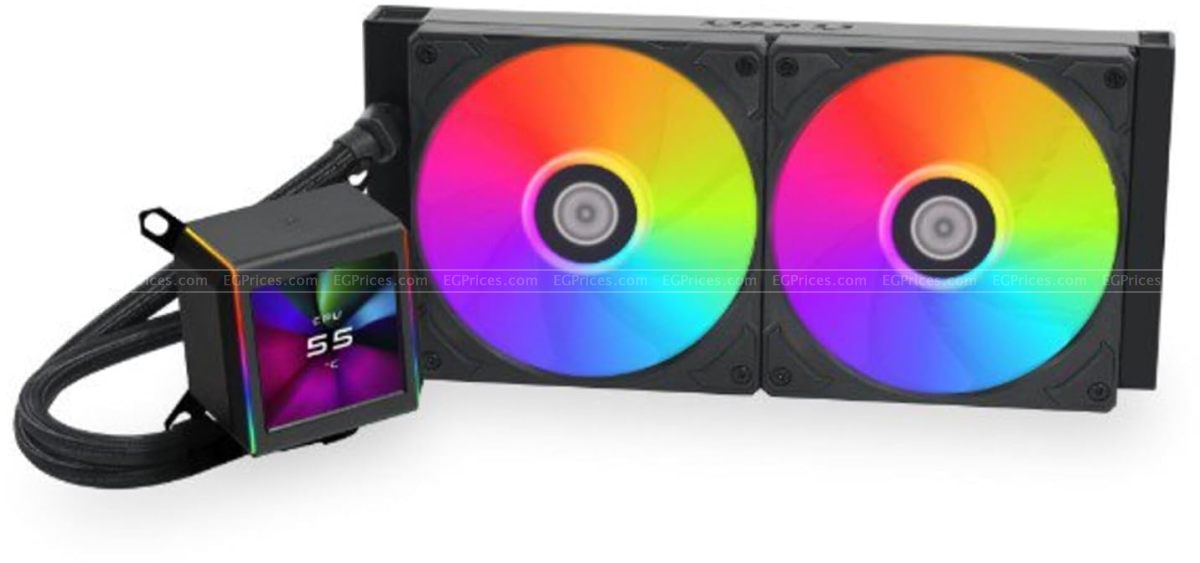 zoom image for Lian Li Galahad II LCD 280mm ARGB AIO Liquid Cooler