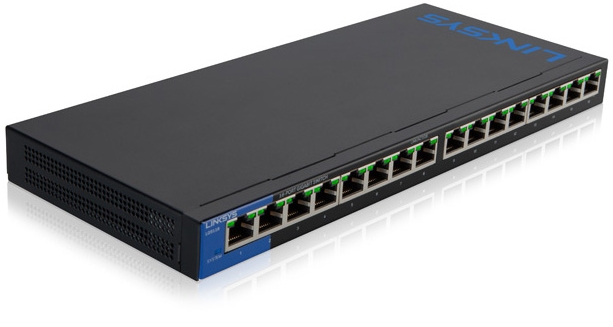 صورة مكبرة ل Linksys LGS116 16-Port Gigabit Ethernet Switch