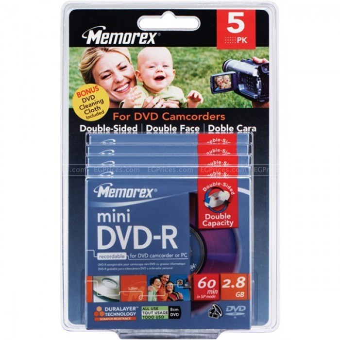 Memorex 2.8G 5 MINI DVDR price in Egypt