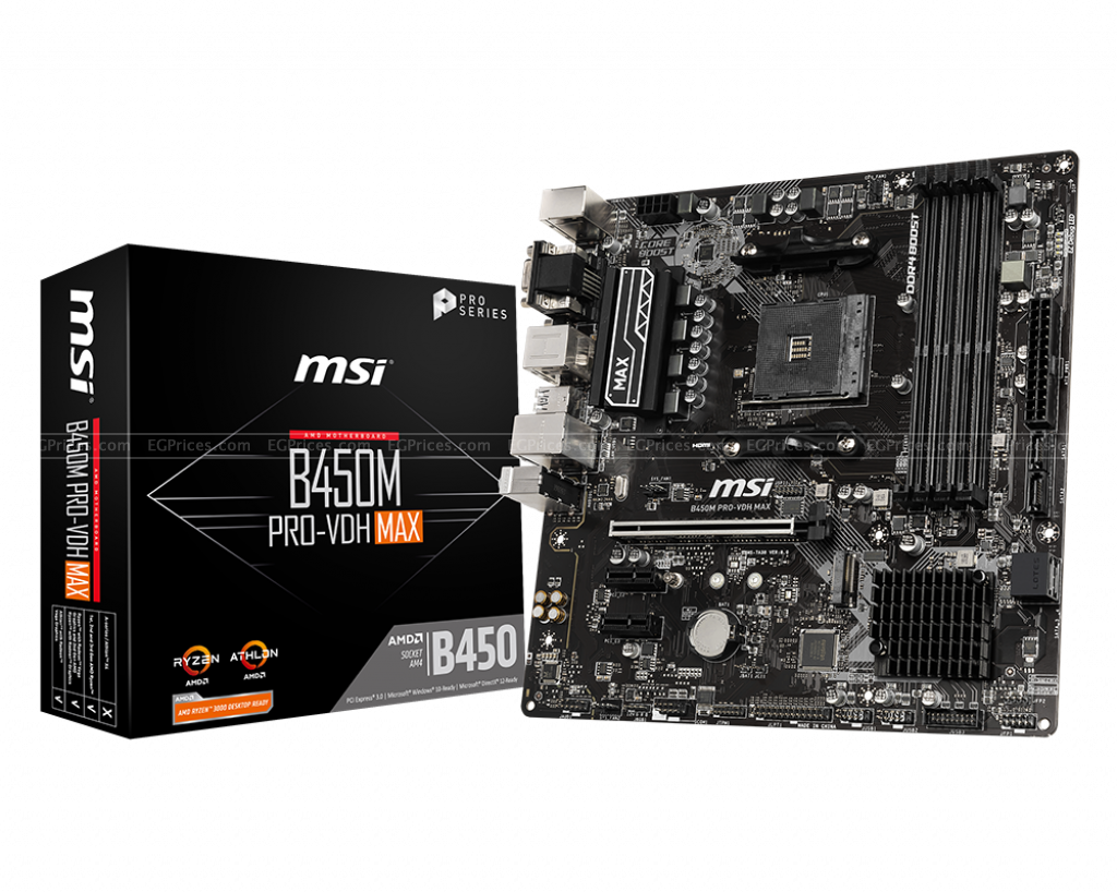 zoom image for B450M PRO-VDH MAX AM4 Motherboard