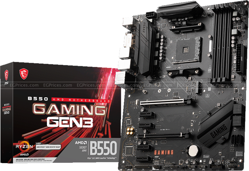 صورة مكبرة ل ام اس اي b550 جيمنج gen3  سوكيت am4