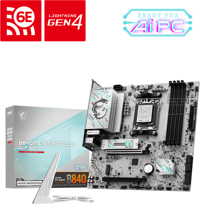 zoom image for B840M GAMING PLUS WIFI6E Socket AM5 Motherboard